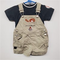 Infant Arizona Diamondbacks Suspender/T-Shirt Set