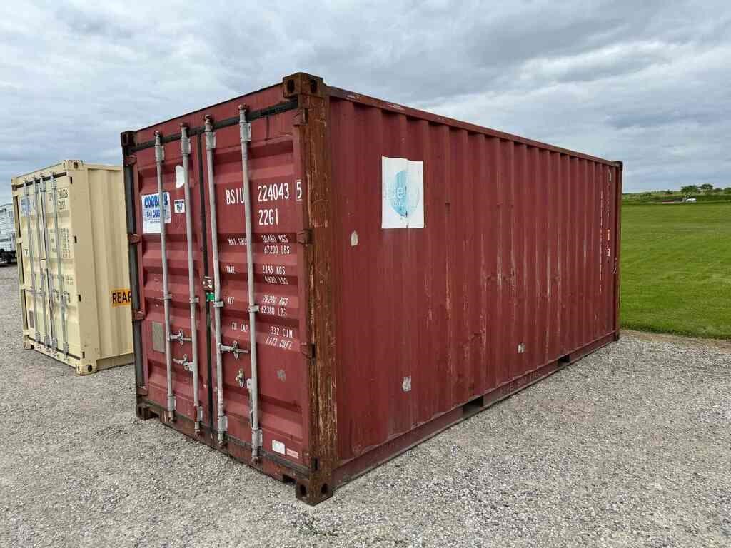 USED 20' STEEL SEA CONTAINER
