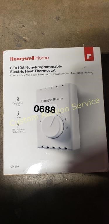 CT410A NON PROGRAMMABLE ELECTRIC HEAT THERMOSTAT