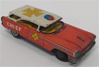 Vintage NT Nakamura Tin Toy Car Japan Made