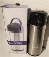 Choice 3L stainless steel coffee thermos.