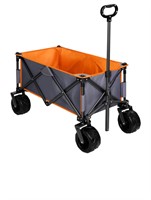 $130 TRIPLETREE Heavy Folding Utility Wagon Cart