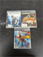 3 PS3 games