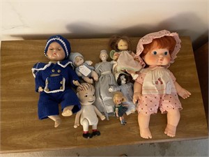 Composition Doll, Vintage Linus Doll & Others