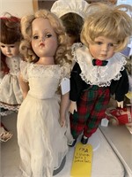 1 Vintage Doll & 3 Other Dolls