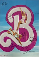 Autograph COA Barbie Folded Poster
