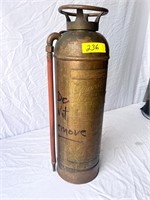 Copper Fire Extinguisher