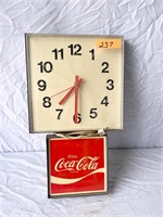 Coca Cola Clock, Running