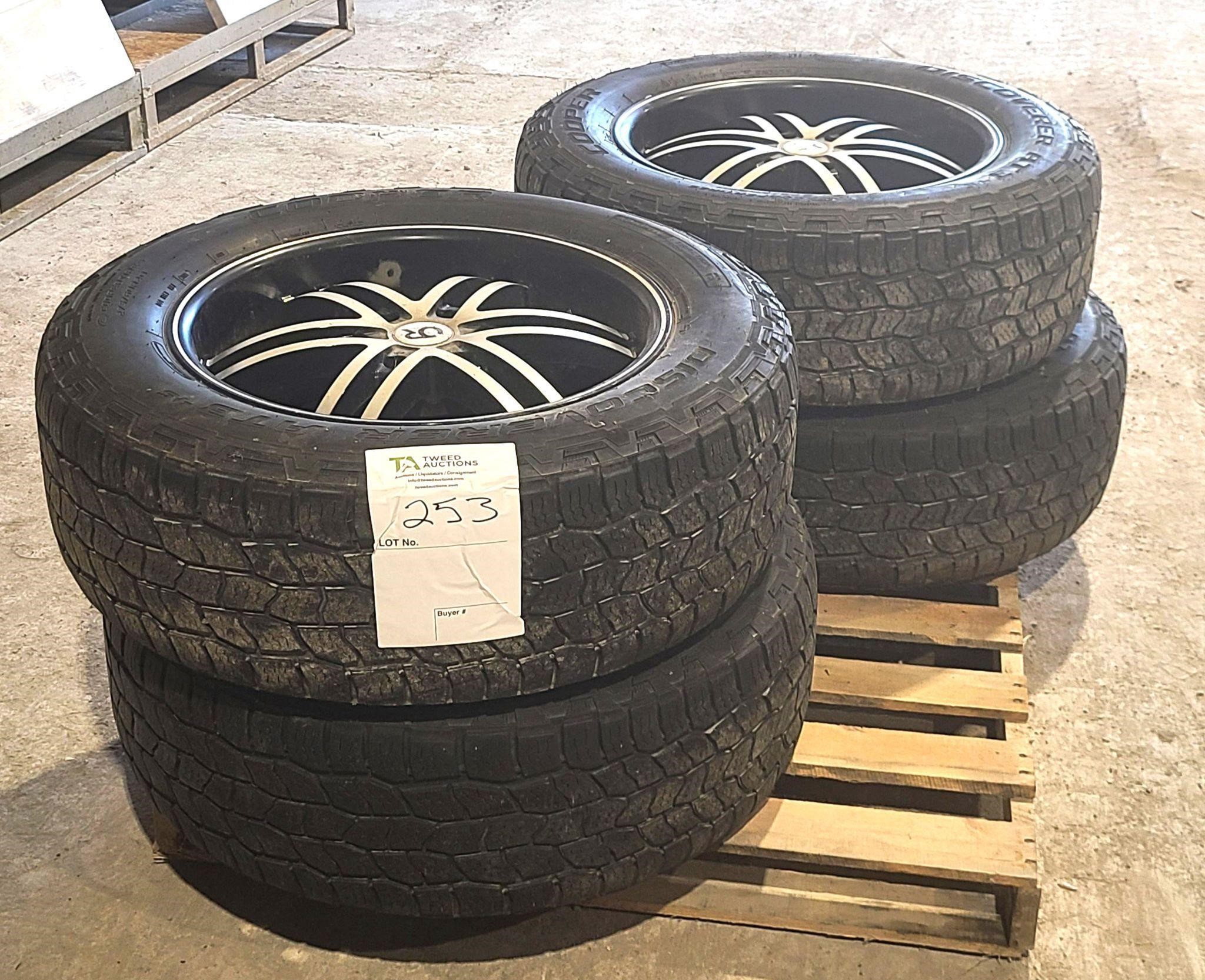 Cooper Winter Tires & Rims - 275/6R20