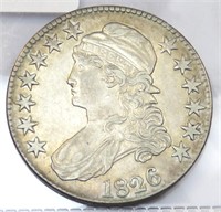 1826 Silver Bust Half Dollar