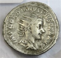 Silver Ancient Coin, 238-244 AD
