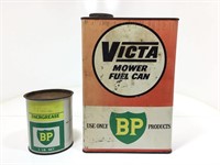 Victa BP Mower Gallon Fuel & Energrease 1lb Tins