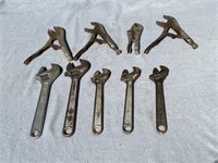 Vise Grip & Crescent Wrenches