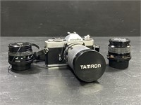 Minolta XD5 SLR Film Camera w/ Tamron 22A