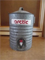 Vintage Artic Galvinized water Cooler 3 Gallon