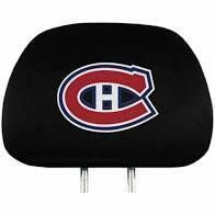 NHL Head Rest Covers Set of Two