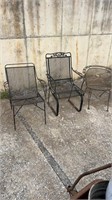 3 Outdoor Chairs AS IS