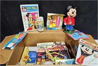 Mickey Mouse Vintage Treasure Box of Toys & More