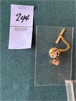 Snoopy Golfer Tie Pin