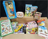 Disney Vintage Treasure Box of Toys Many Sealed