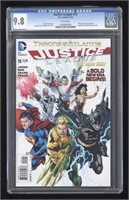 GRADED JUSTICE LEAGUE COMIC BOOK