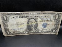 1957 A $1 silver certificate