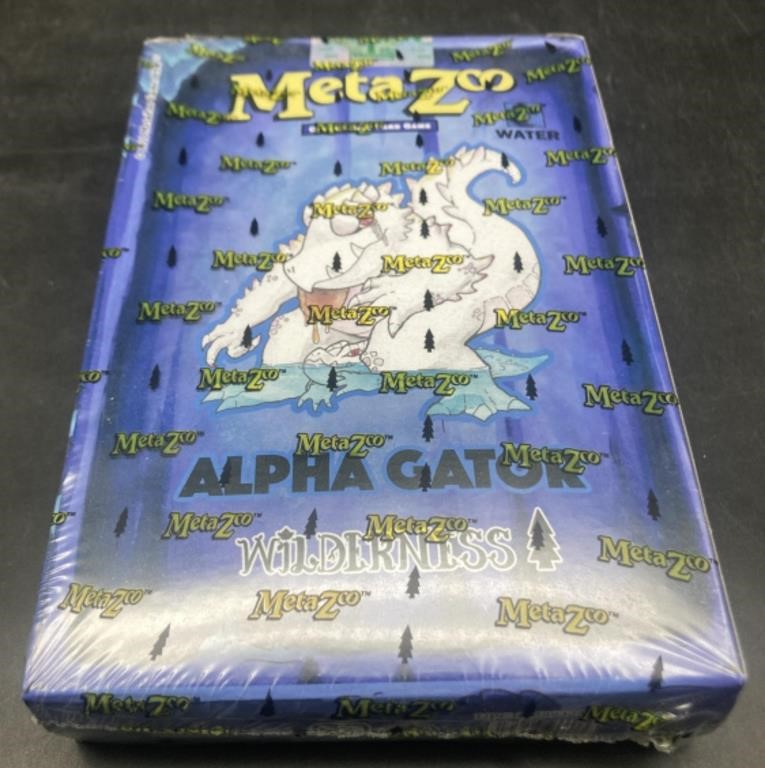(JT) MetaZoo wilderness Alpha gator promo sealed