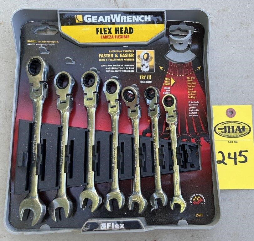 Gear Wrench Flex Head Set