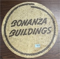 Bonanza building 20" fiberglass sign