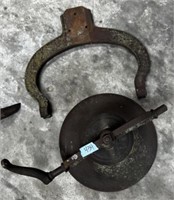 16" cast iron bell with yoke