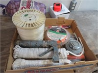 Lot of Rope & Weed Eater String