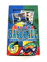 Bazooka 1995 Baseball Card Set, Wrapper, Box, Gum