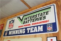 Interstate Batteries & NFL Winning Team Metal
