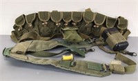 Military Cartridge Belt w/Suspenders