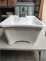Plastic Sink with Faucet