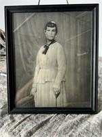 Framed Photo of African American Lady