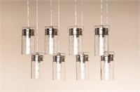 8 light chandelier