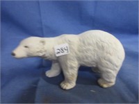 polar bear figurine .