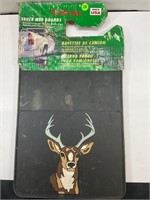 TRUCK MUD GUARDS WITH DEER HEAD