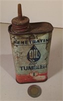 Vintage Oil By Tumbler Can