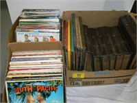 3 LARGE BOXES LPs, 78s