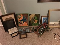 Huge lot pictures and frames