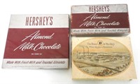 Lot of 3 Hershey Almond Milk Choc Bar Boxes