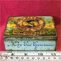 Antique Player's Cigarettes Tin