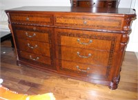 Eight Drawer Vanity Dresser