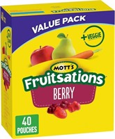 Sealed- Mott's - Naturally Flavoured Berry Fruit F