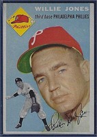 1954 Topps #41 Willie "Puddin Head" Jones Phillies