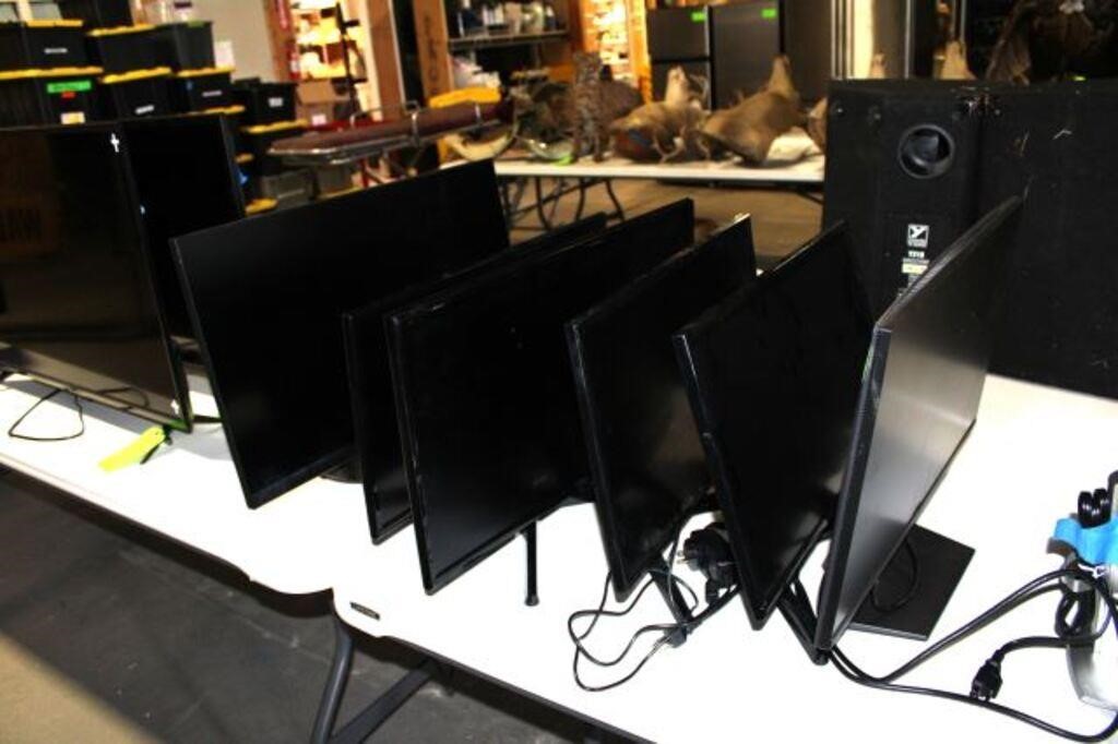 (6) Computer Monitors