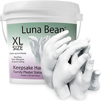 (New) Luna Bean Keepsake Hands Casting Kit