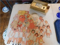 Antique/Vintage Paper Dolls lot